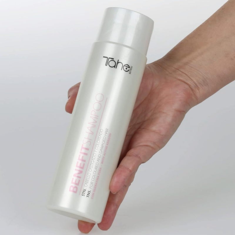 Tahe Botanic Kit - Benefit Shampoo 300ml + Nutri-Therm Mask 300ml - Image 3